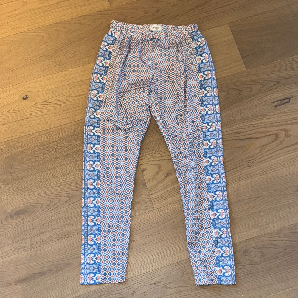 Mayoral Blue and Orange Patterned Fabric